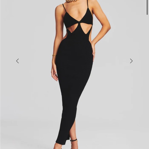 Retrofete Revolve Sinclair Rib Knit Dress - Picture 1 of 7